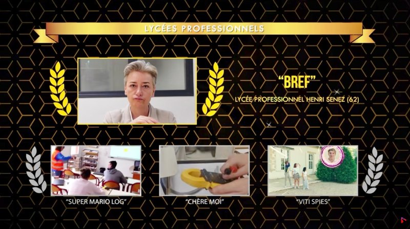 Image 3 : copie ecran cinema trophees